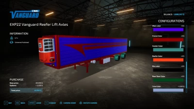 EXP22 Vanguard Reefer mit Autoload - Thumbnail 1