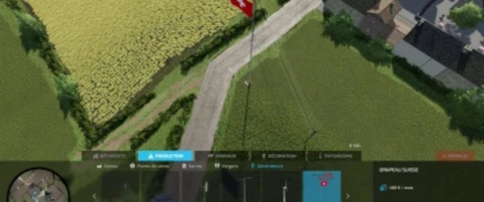 Objekte Welt Länderflagge Landwirtschafts Simulator mod