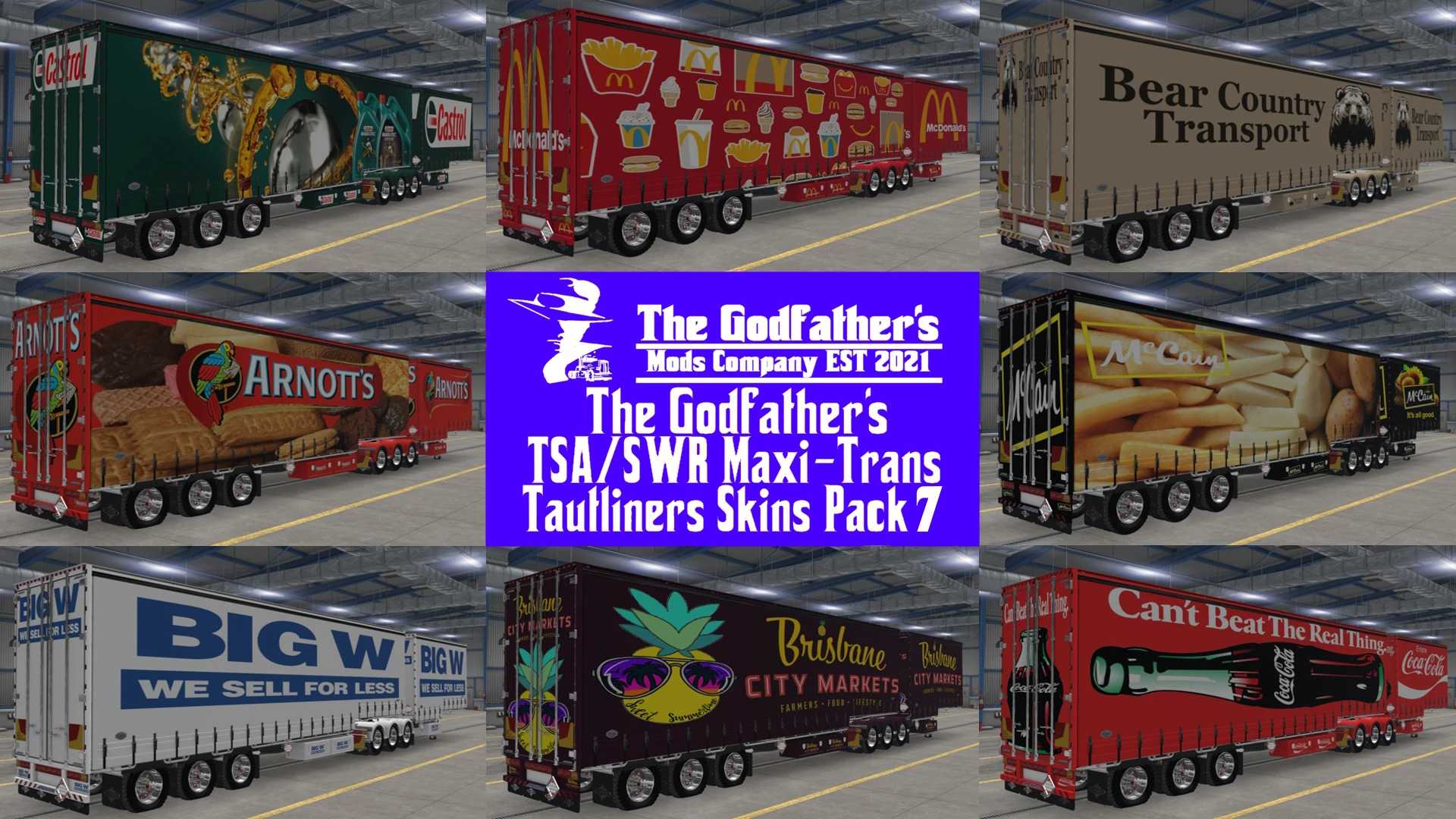 The Godfather’s TSA SWR Maxi-Trans Tautliners Skins Pack  thumbnail 2