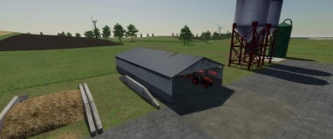 Gebäude Lagerschuppen Landwirtschafts Simulator mod