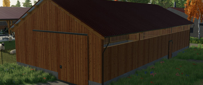 Gebäude Small Hörmann Storage 20x10 Landwirtschafts Simulator mod