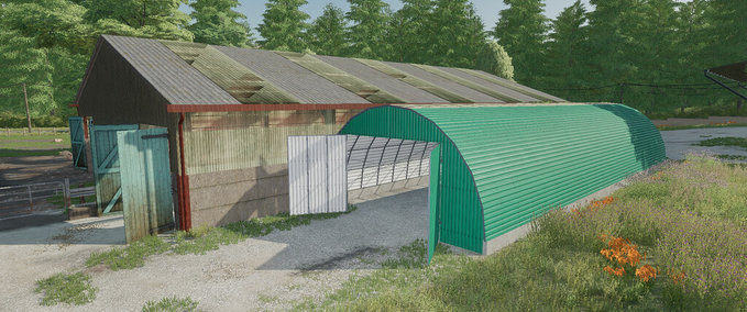 Platzierbare Objekte Lagertunnel EasySheds Landwirtschafts Simulator mod