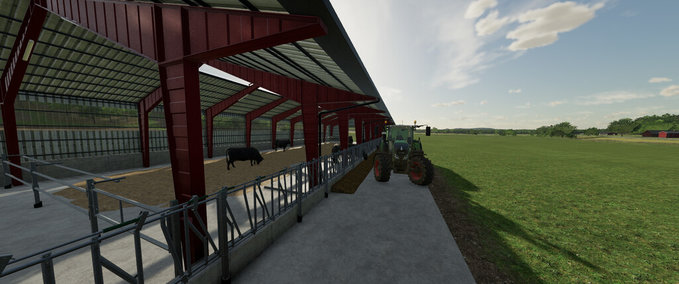 Platzierbare Objekte Lockere Unterbringung Für Kühe Landwirtschafts Simulator mod