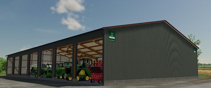 Platzierbare Objekte Offene Garage Landwirtschafts Simulator mod