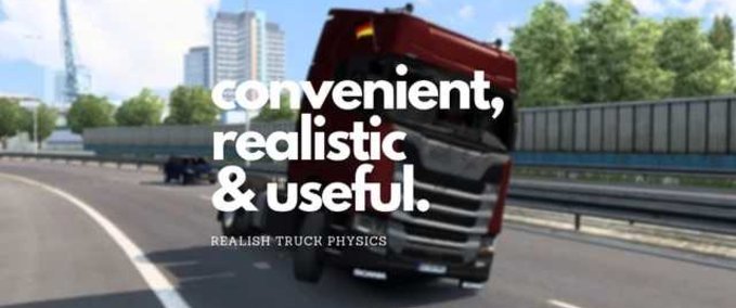 Trucks Realish Truck Physics - 1.46 Eurotruck Simulator mod