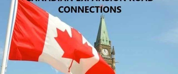 Mods Canadian Expansion Road Connections - 1.47  American Truck Simulator mod