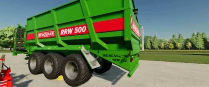 Sonstige Anhänger Bergmann RRW 500 Edition Standard Frucht Landwirtschafts Simulator mod