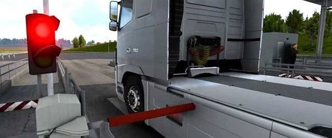 Mods Travel through toll points without restrictions - 1.46/1.47 Eurotruck Simulator mod