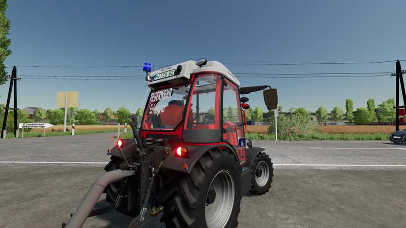 Ls22 Lsft Bos Traktor V 1000 Sonstige Traktoren Feuerwehr Mod Für Landwirtschafts Simulator 22 4406