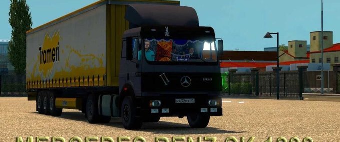 Trucks Mercedes-Benz SK [1.47] Eurotruck Simulator mod