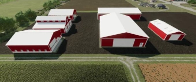 Platzierbare Objekte Michigan Shed Pack Landwirtschafts Simulator mod