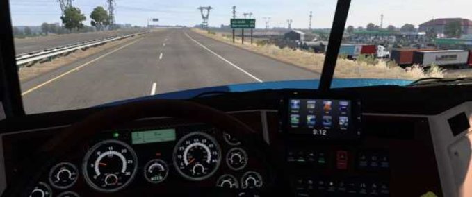 Trucks WS 5700 XE Dashboard Computer + GPS - 1.46 American Truck Simulator mod