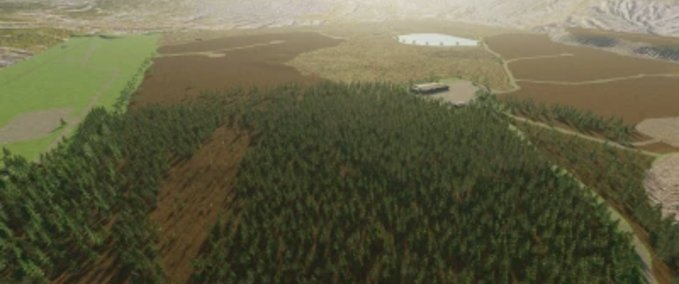 Maps Forest Valley Karte bearbeiten Landwirtschafts Simulator mod