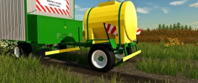 Sonstige Anhänger Tanque 1100 Lts Landwirtschafts Simulator mod