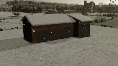 Garage mit Silo - Thumbnail 1