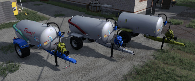 Güllefässer Pomot T507/6 Landwirtschafts Simulator mod