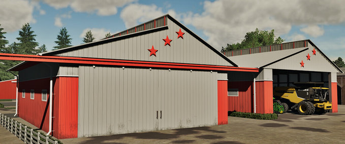 Placeable Objects American Old Garage Farming Simulator mod