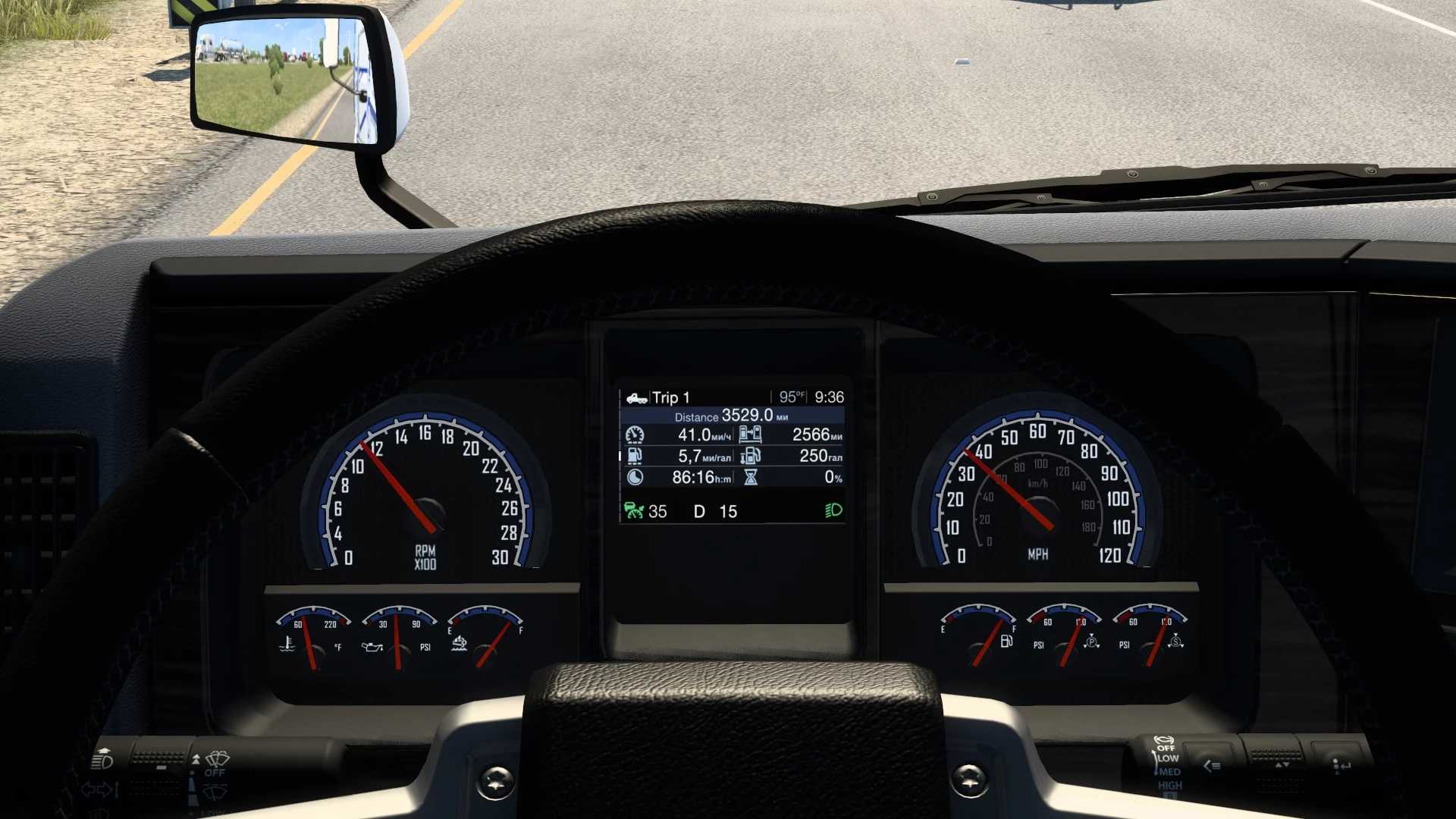 Mack Anthem Improved Dashboard v1.0 - Thumbnail 1