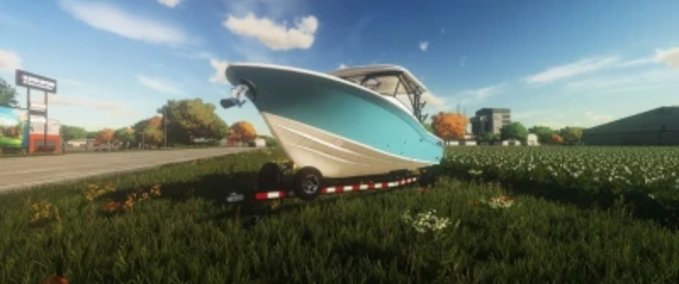 Sonstige Fahrzeuge Grady White Boot Landwirtschafts Simulator mod