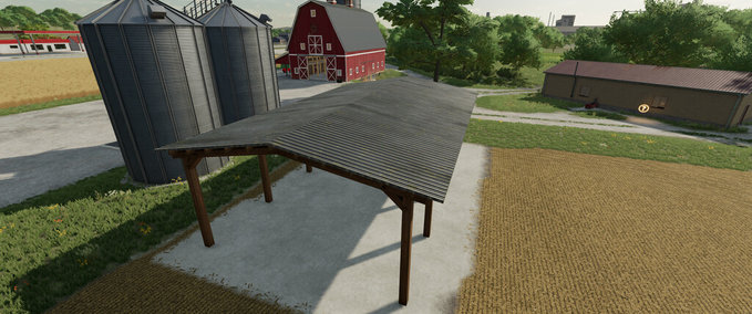 Platzierbare Objekte Holzschuppen Landwirtschafts Simulator mod