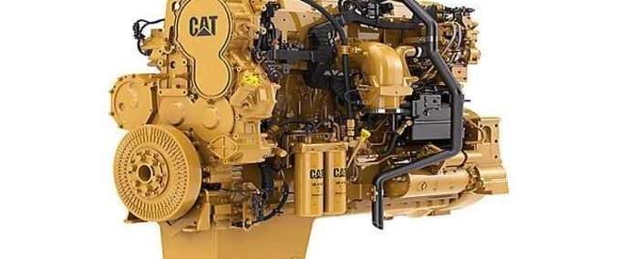 Trucks Caterpillar C18 Engine for all Trucks American Truck Simulator mod