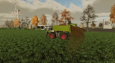 Dungstreuer Xerion 4200 SaddleTrac - Thumbnail 1