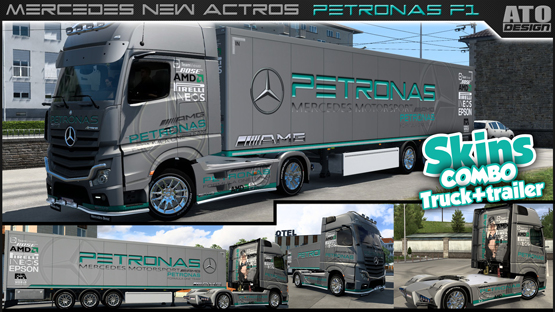 Mercedes Petronas Skin Combo thumbnail 2