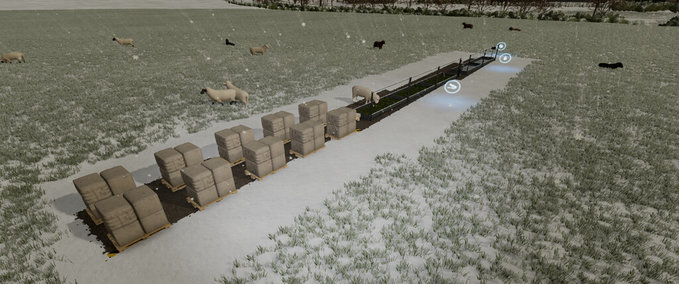 Platzierbare Objekte Weiden-Pack Landwirtschafts Simulator mod