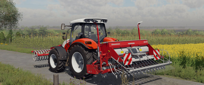 Saattechnik Kongskilde HK 31 + NS 3130 Landwirtschafts Simulator mod