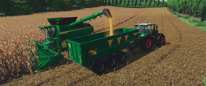 Sonstige Anhänger Lizard Rubi 290T Landwirtschafts Simulator mod