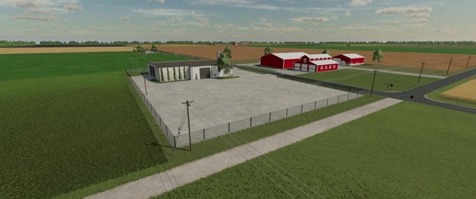 Maps Prairie Farm Michigan Landwirtschafts Simulator mod