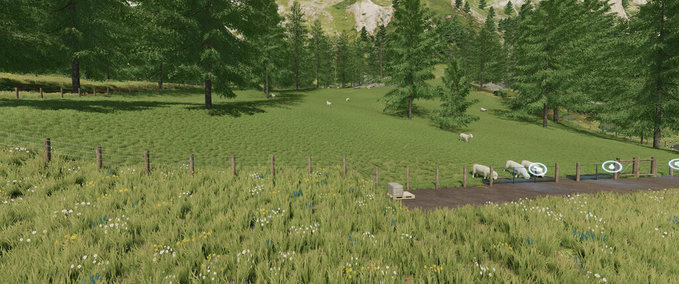 Platzierbare Objekte Große Schafweide Im Freien Landwirtschafts Simulator mod