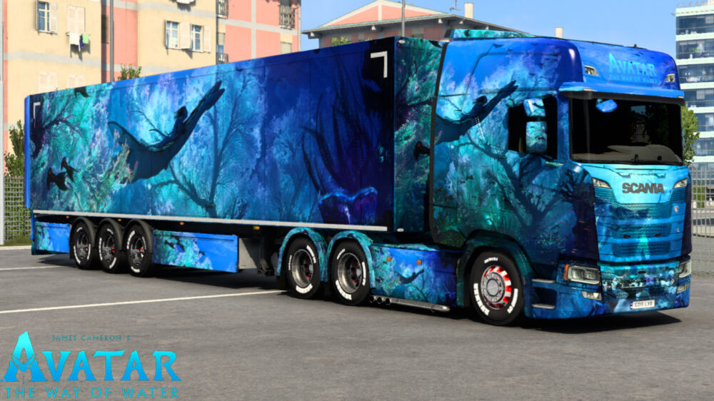 Scania Avatar "The Way of Water" Skin thumbnail 2
