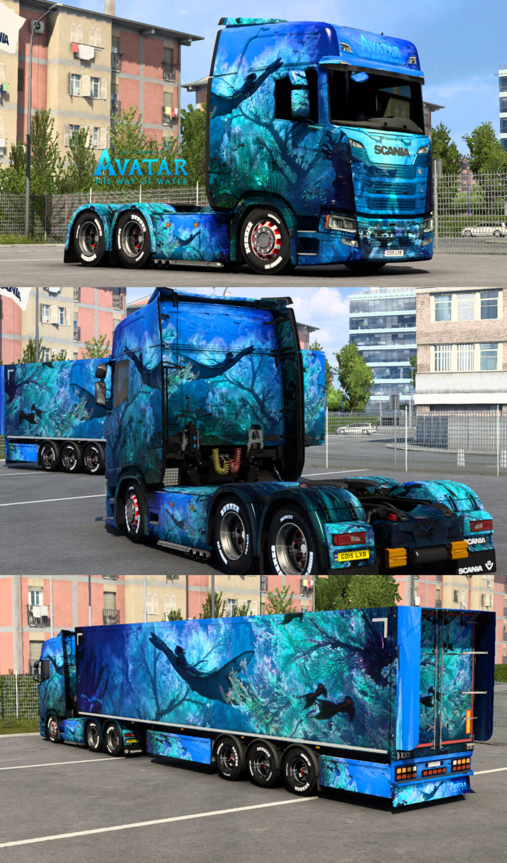 Scania Avatar "The Way of Water" Skin