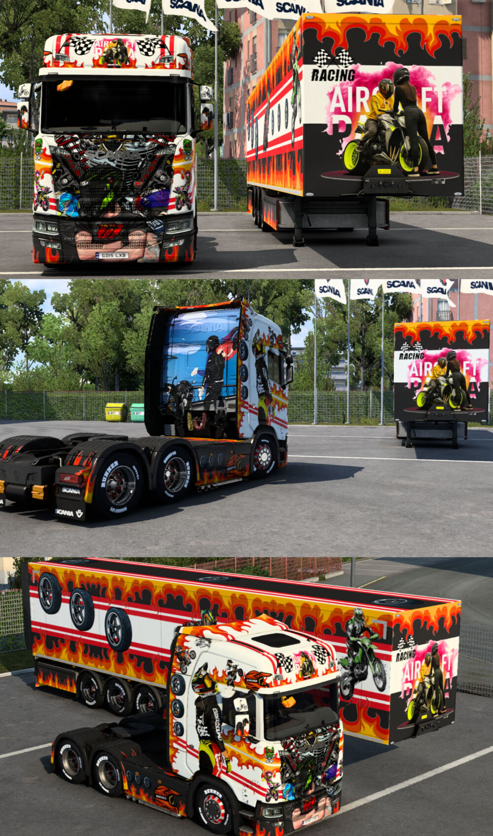 Scania Bike Riders Skin thumbnail 3