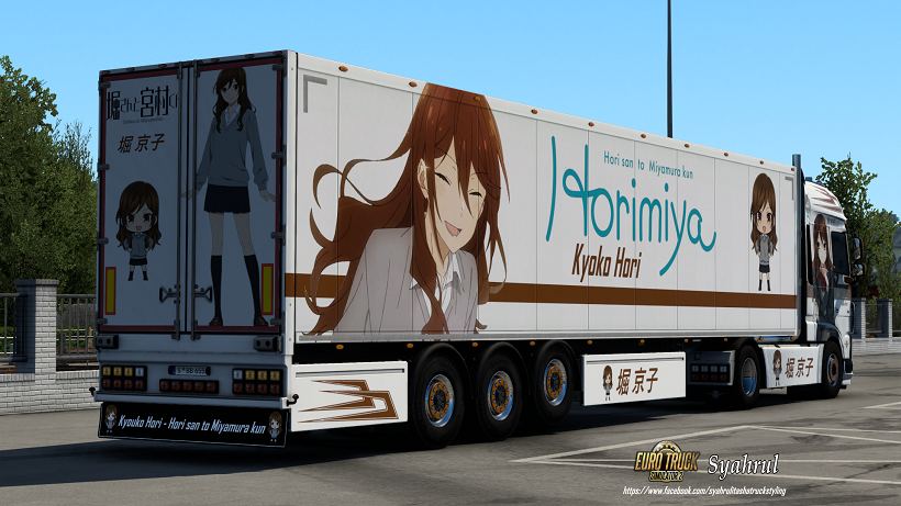 DAF XF 106 Kyouko Hori – Hori san to Miyamura kun Combo Skin