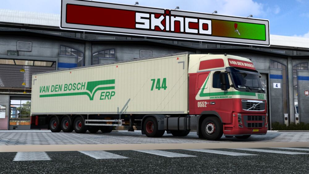 FH Classic + Trailers (all SCS) Van den Bosch Skinpack  thumbnail 3
