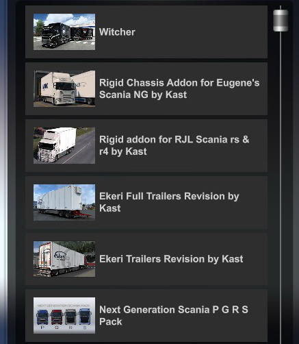 Scania Witcher Combo Skin Pack  thumbnail 2