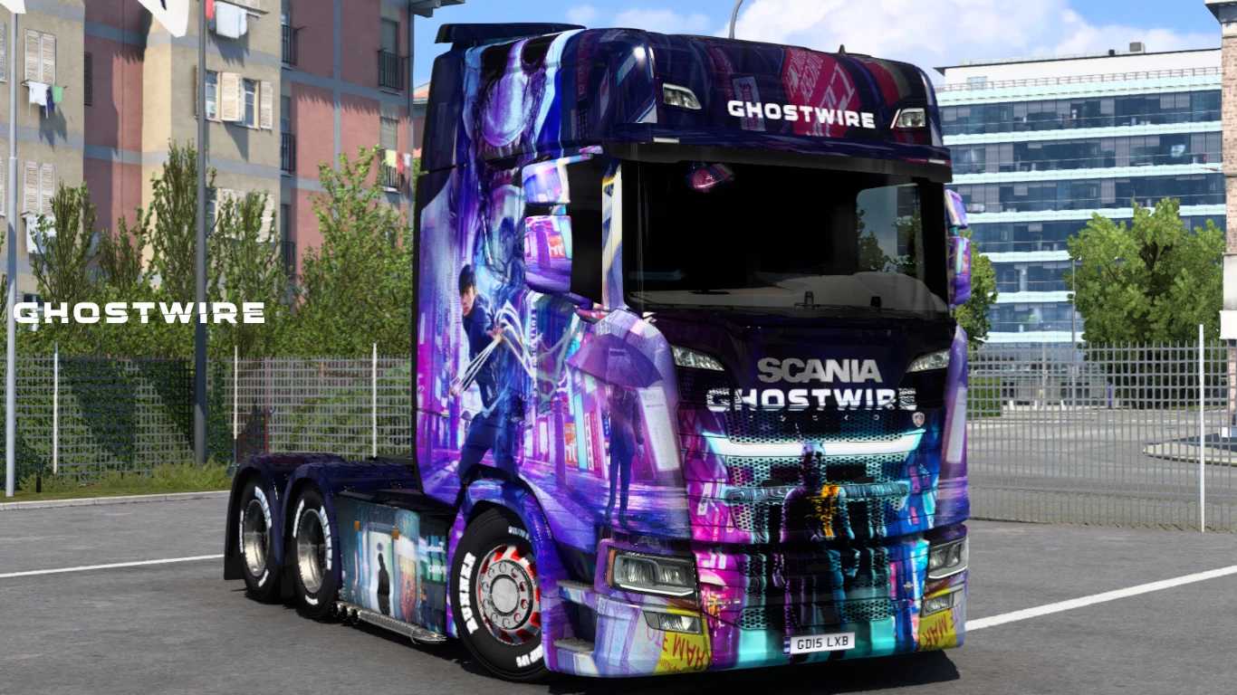 Scania Ghostwire Tokyo Skin thumbnail 2