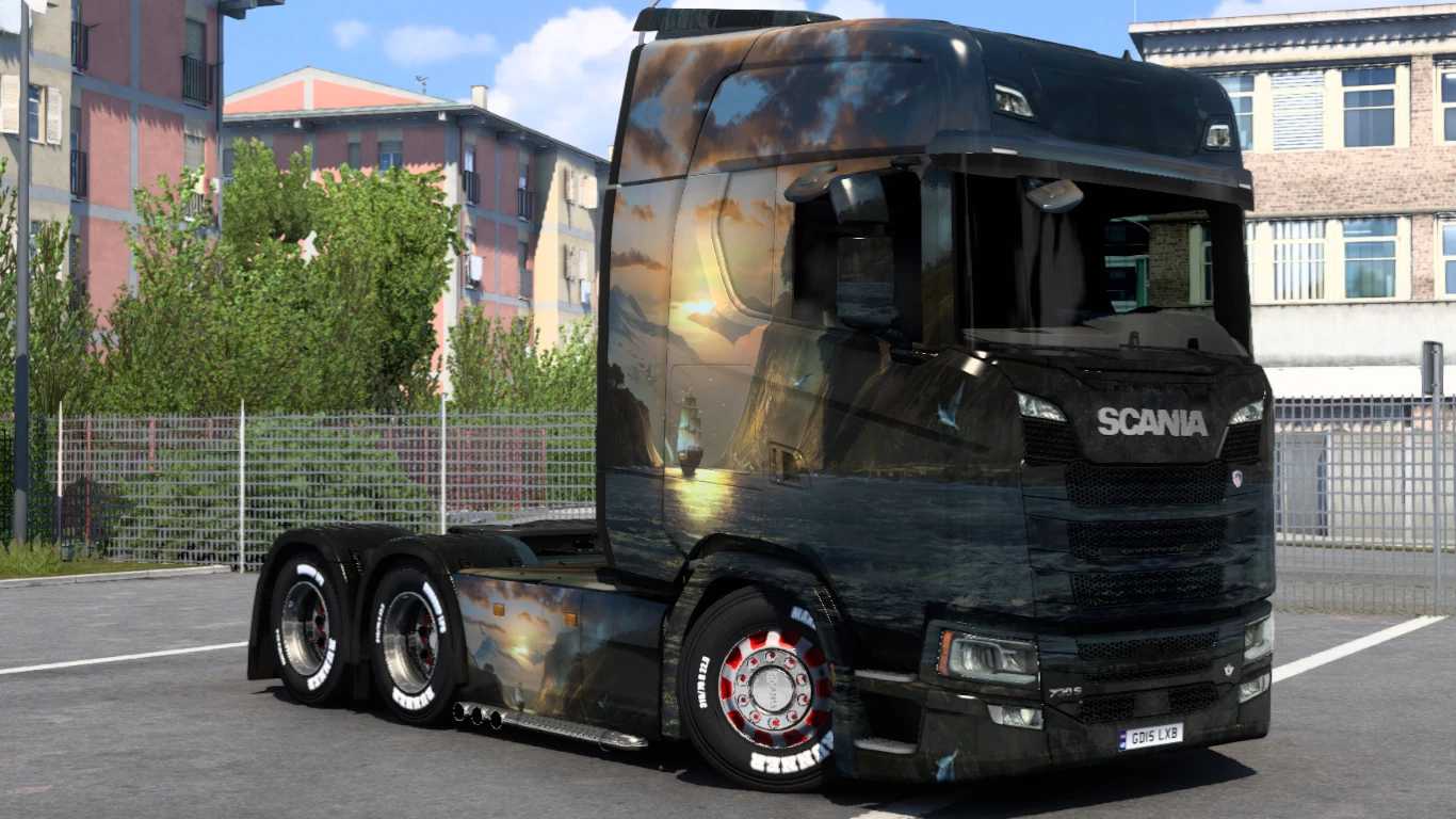 Scania Nature Ship Art Skin thumbnail 3