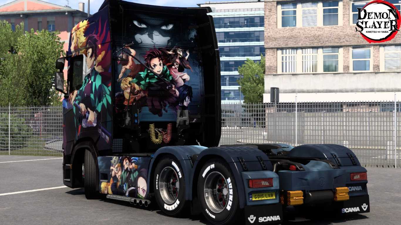 Scania Demon Slayer Skin  thumbnail 6