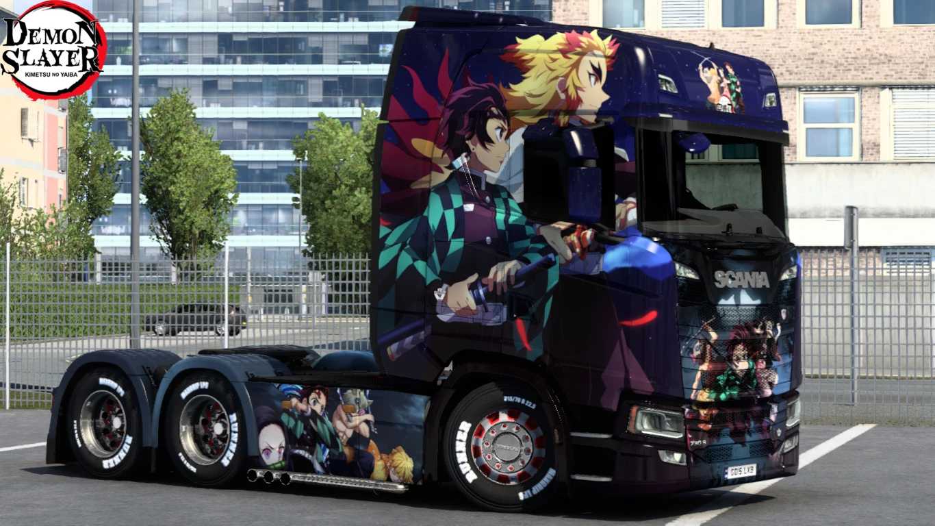Scania Demon Slayer Skin  thumbnail 5