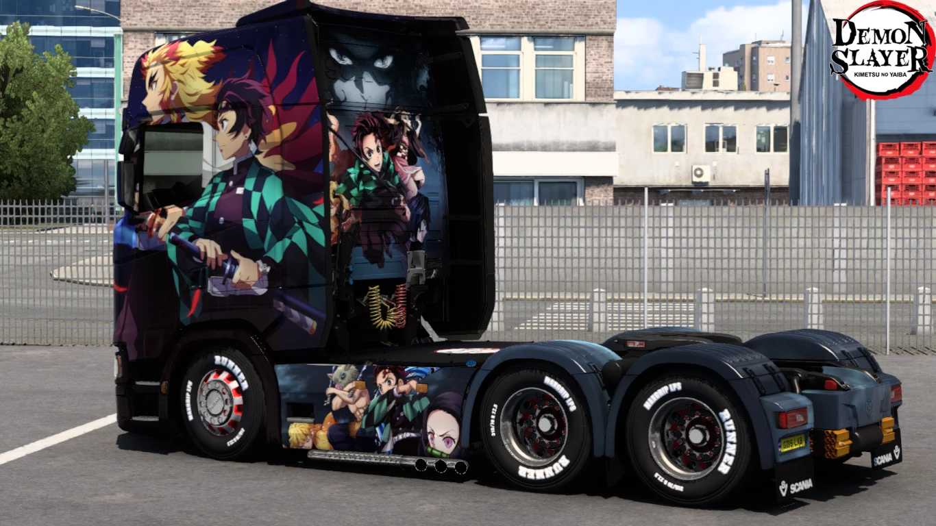 Scania Demon Slayer Skin  thumbnail 2
