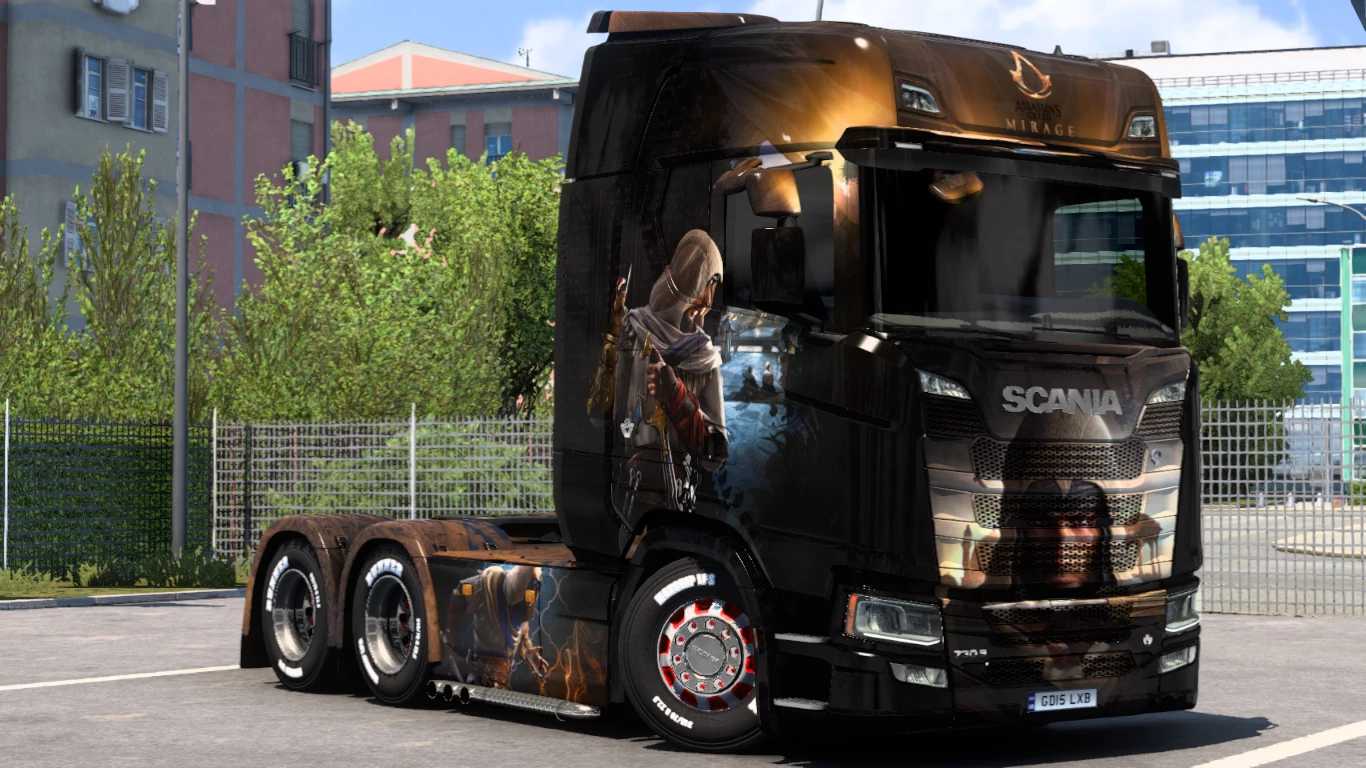 Scania Assassin’s Creed Mirage Skin thumbnail 5