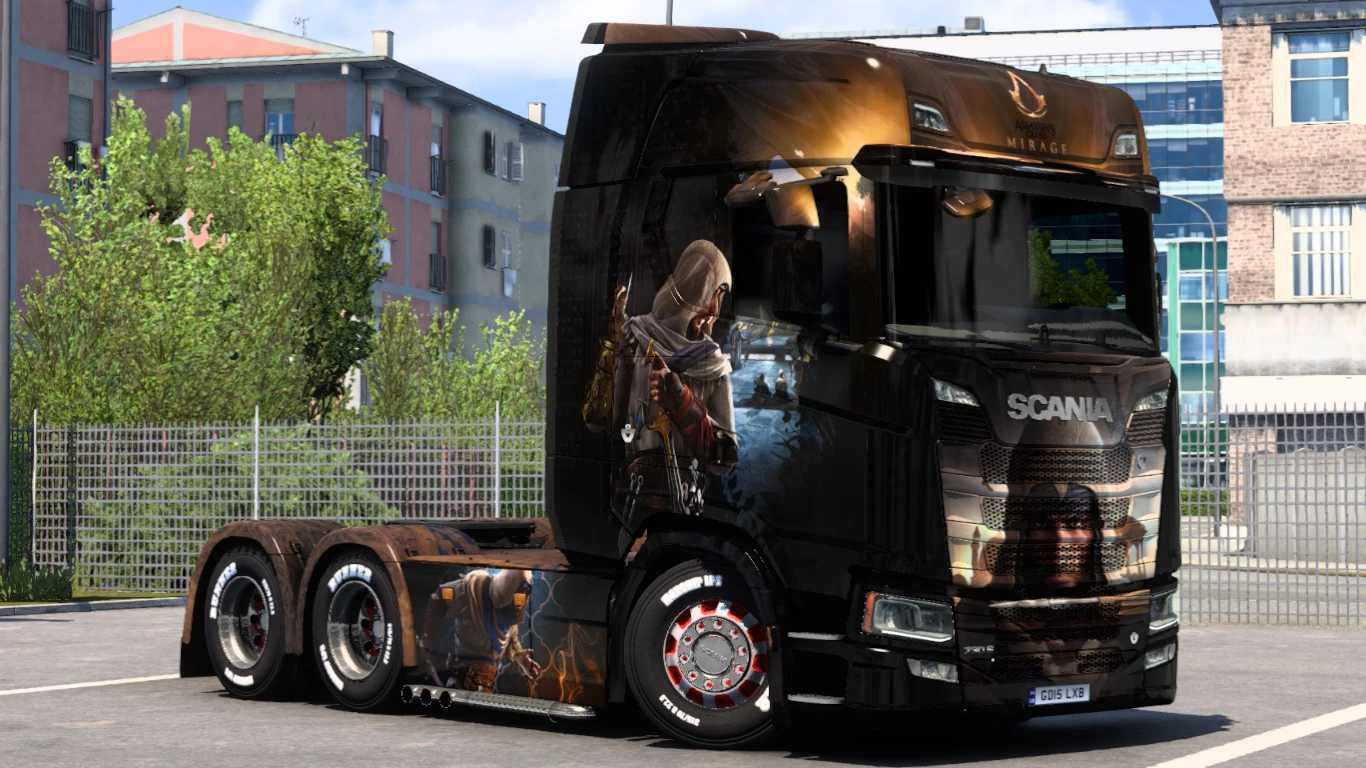 Scania Assassin’s Creed Mirage Skin thumbnail 4