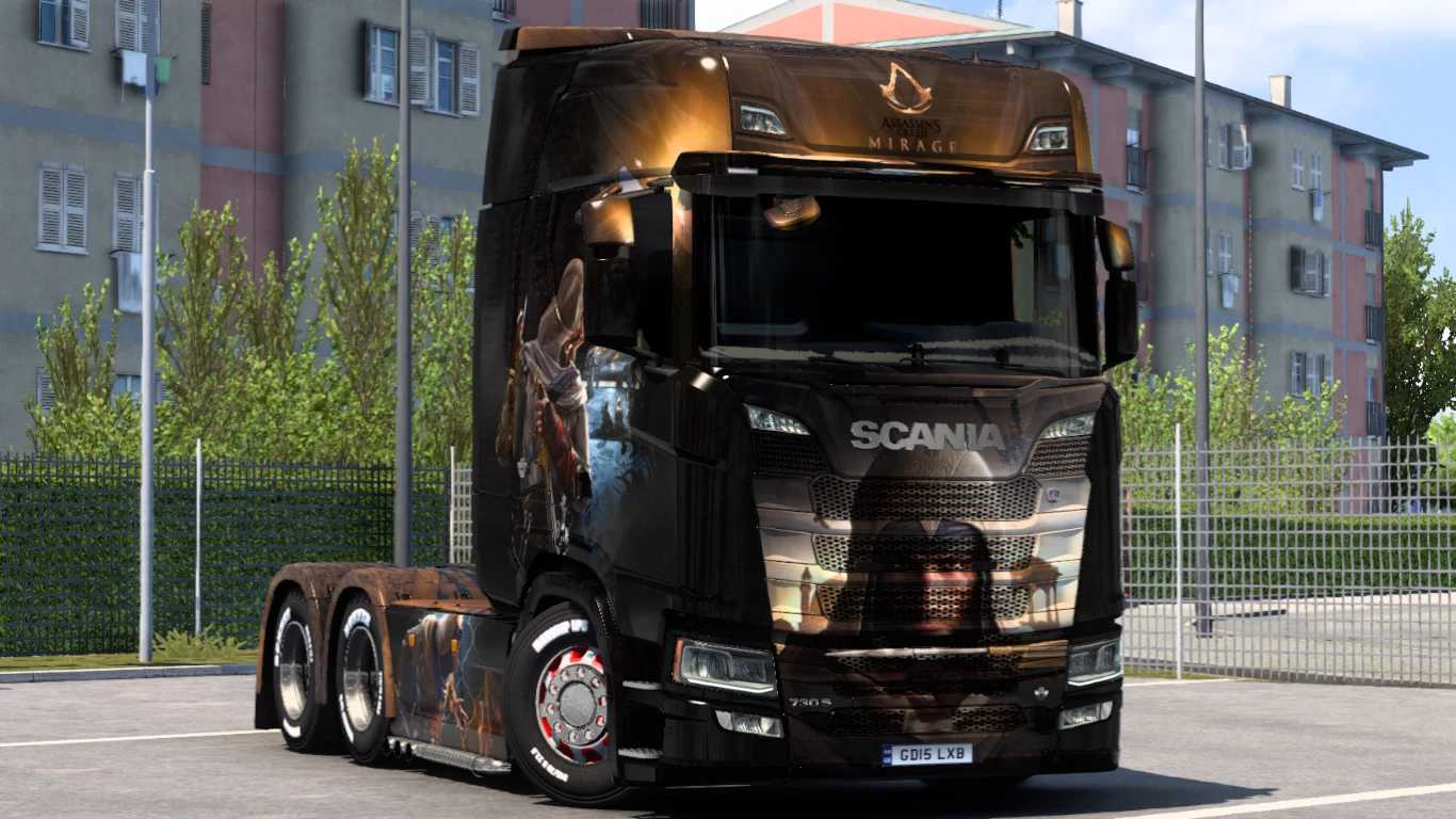 Scania Assassin’s Creed Mirage Skin thumbnail 2