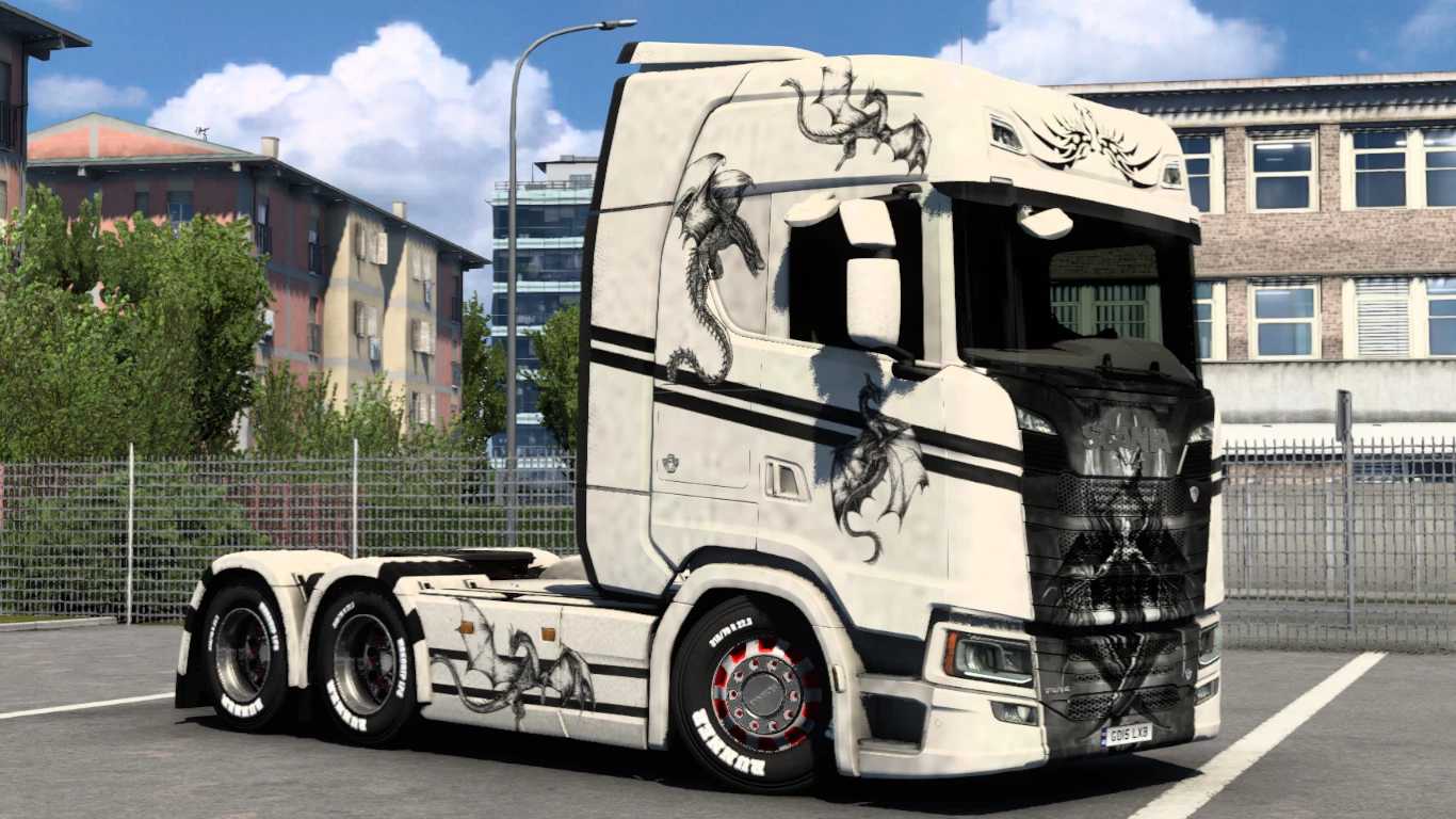 Scania Black Dragon Skin thumbnail 2