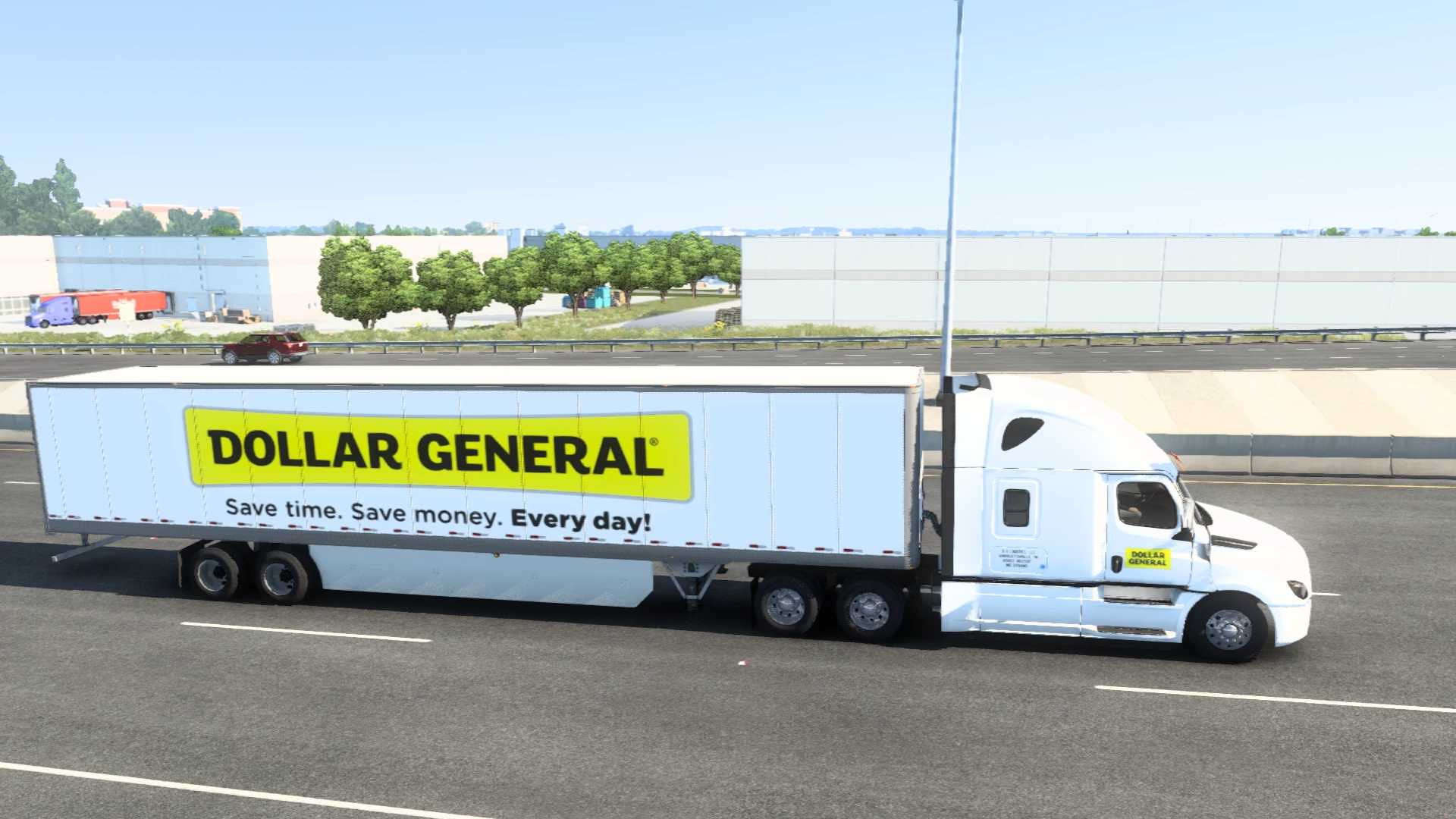 Freightliner Cascadia in Traffic Pack  thumbnail 9