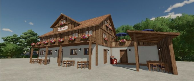 Platzierbare Objekte Restaurant Landwirtschafts Simulator mod