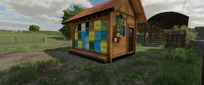 Platzierbare Objekte Bienenhaus Landwirtschafts Simulator mod